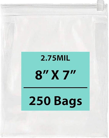 Resealable Poly Bags With Slide Seal
